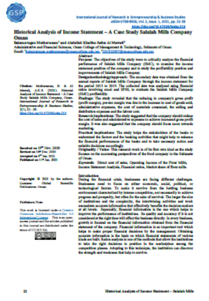 Volume 2, Issue 1, pg.22-28